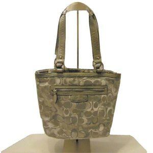 Coach Gray Penelope Optic Bag 01085 - F15436